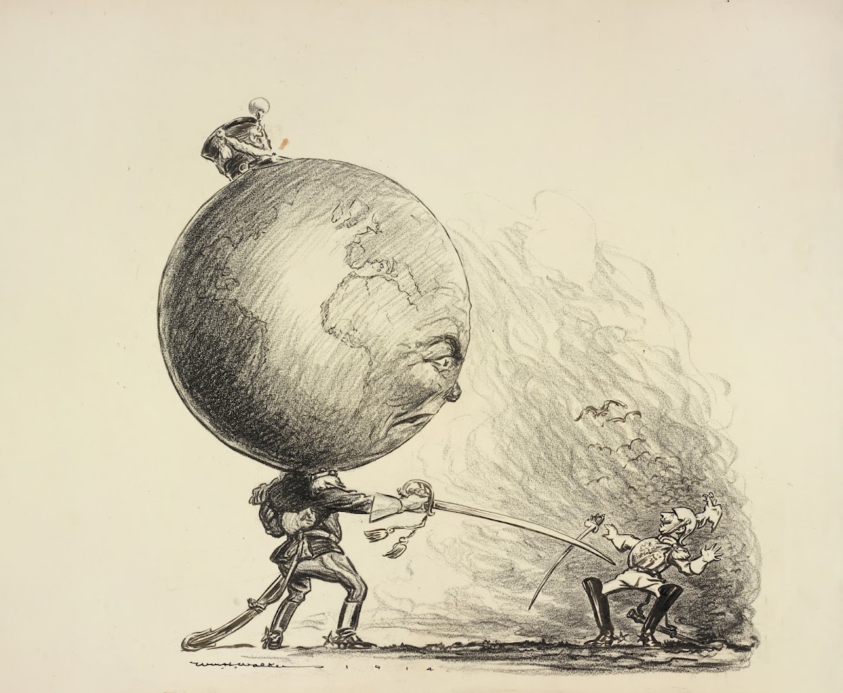 Not in his war plans 1914