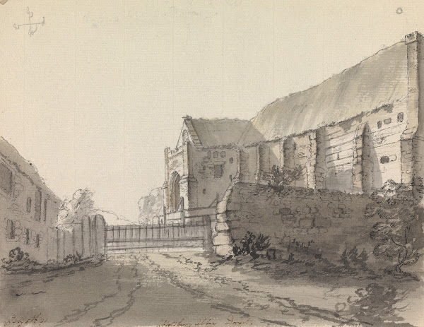 Abbotsbury Abbey Dorset England 1791