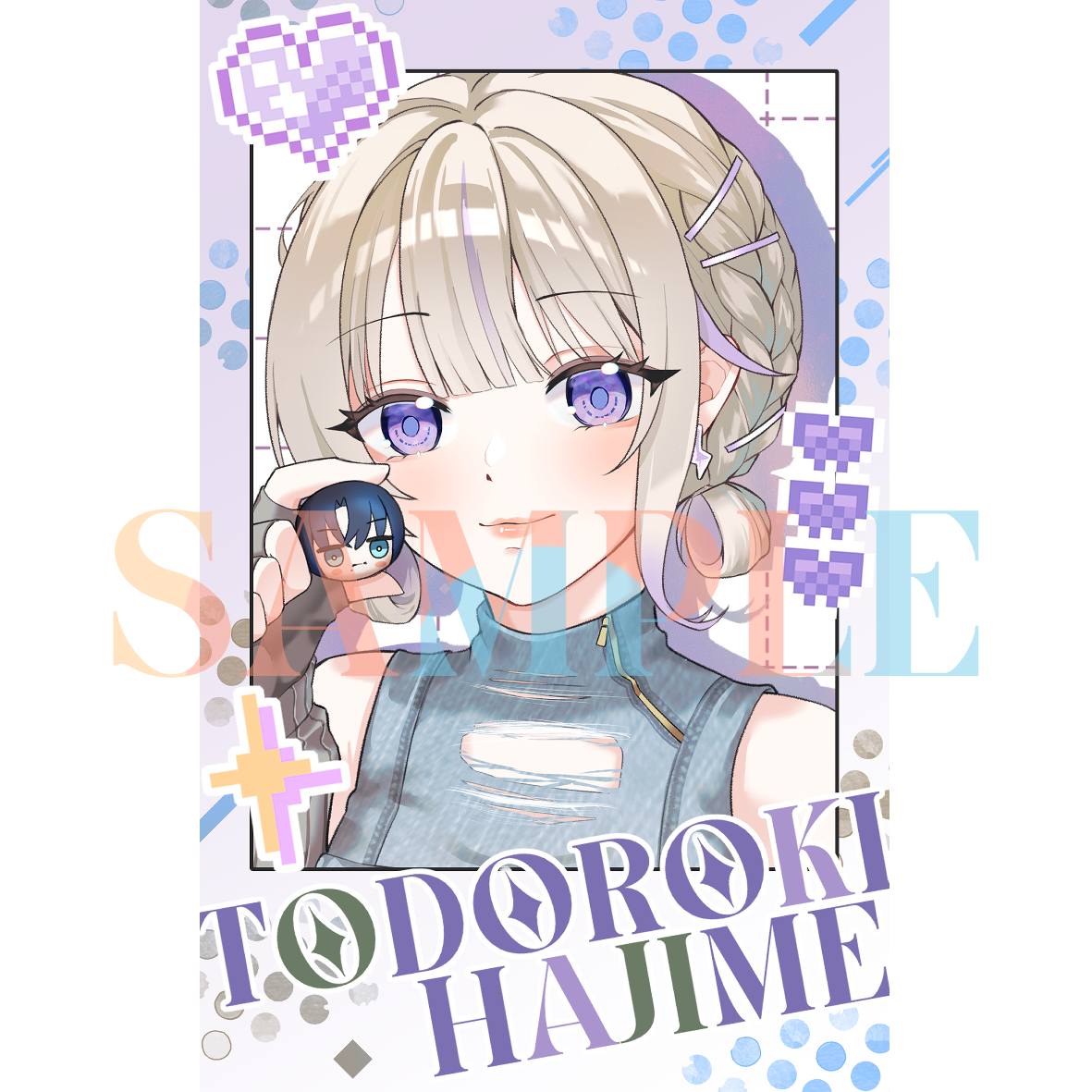 Todoroki Hajime Idol Outfit Photocard By Hiudarat