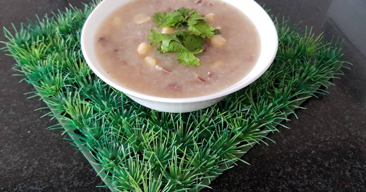 Buổi sáng với cháo bồ câu hạt sen