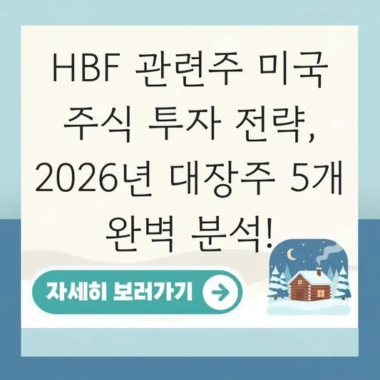 HBF 관련주 미국 주식 투자 전략 분석