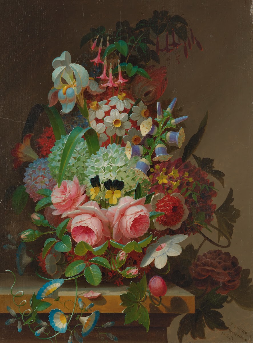 Floral Still Life 1855