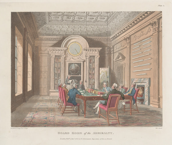 Board Room of the Admiralty 1808