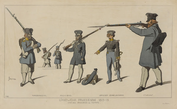 Landwehr Prussienne 1813 15 1869