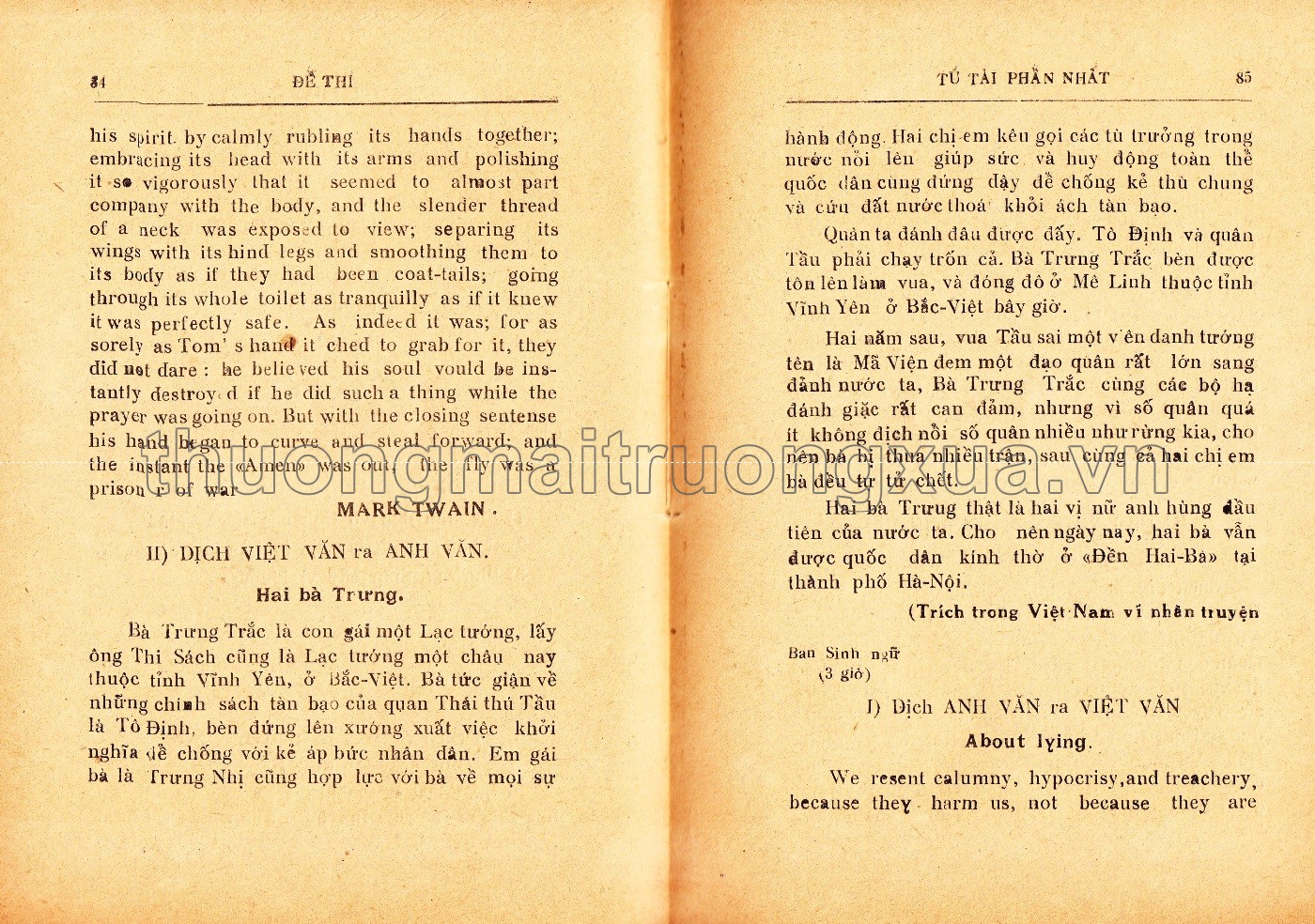 Đề thi tú tài phần thứ nhất (1953) - Trang 43
