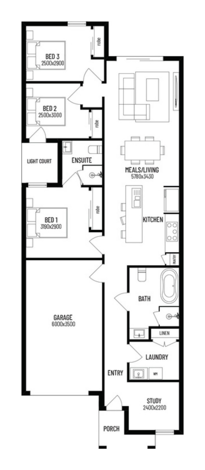 House and Land Investment Property in Mambourin, VIC (3.82% Yield) | Aus Investment Properties - Floor Plan 1