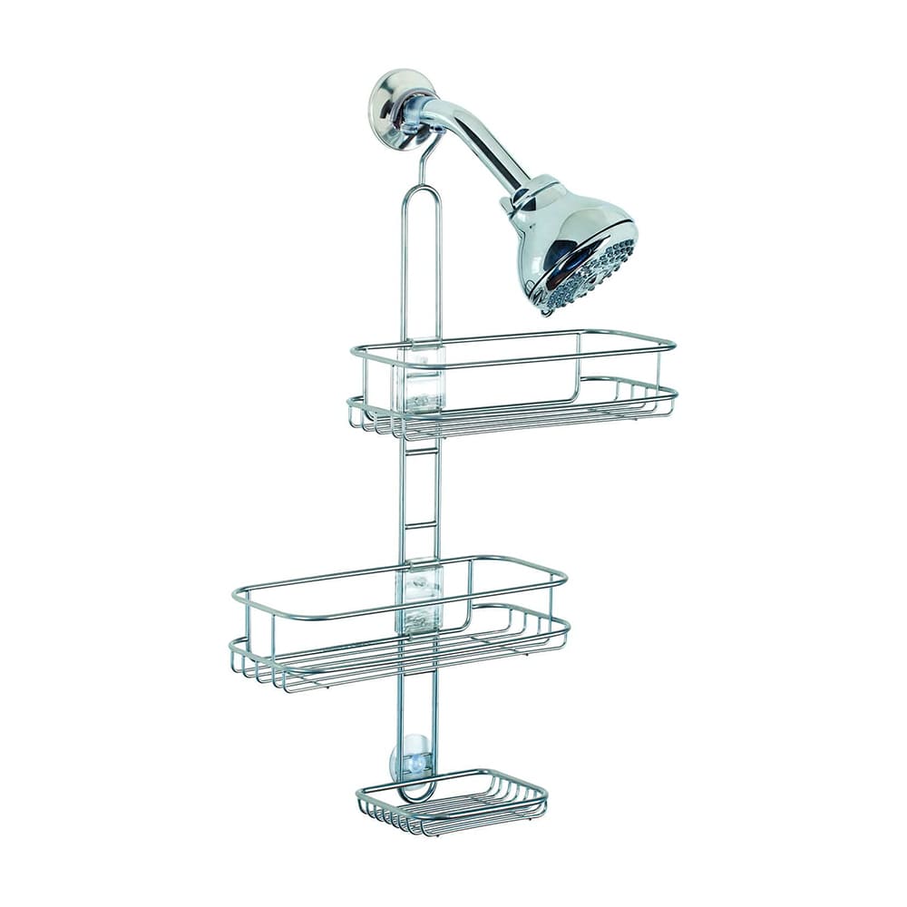 Organizador de acero para regadera iDesign™ de dos niveles