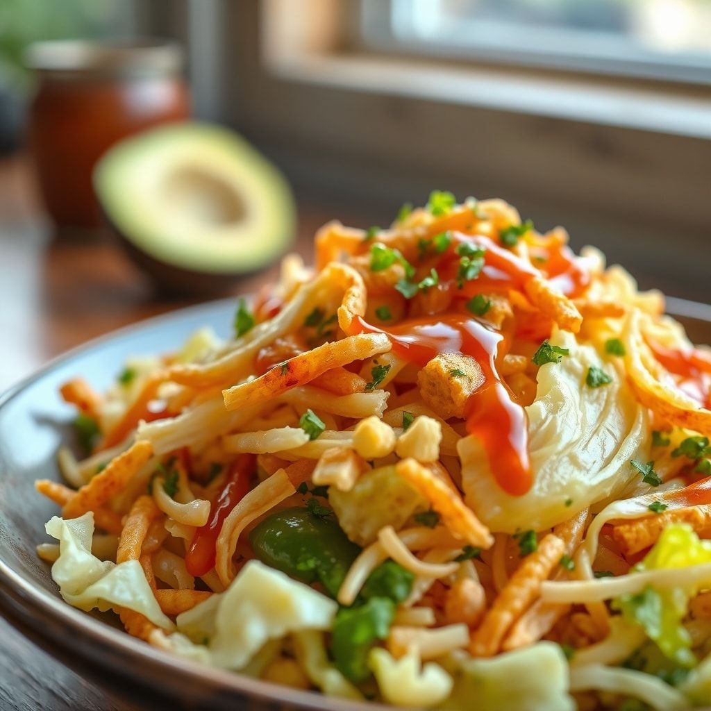 Easy Frito Cowboy Cabbage Salad for Quick Dinner – Ready in 40 Minutes finished