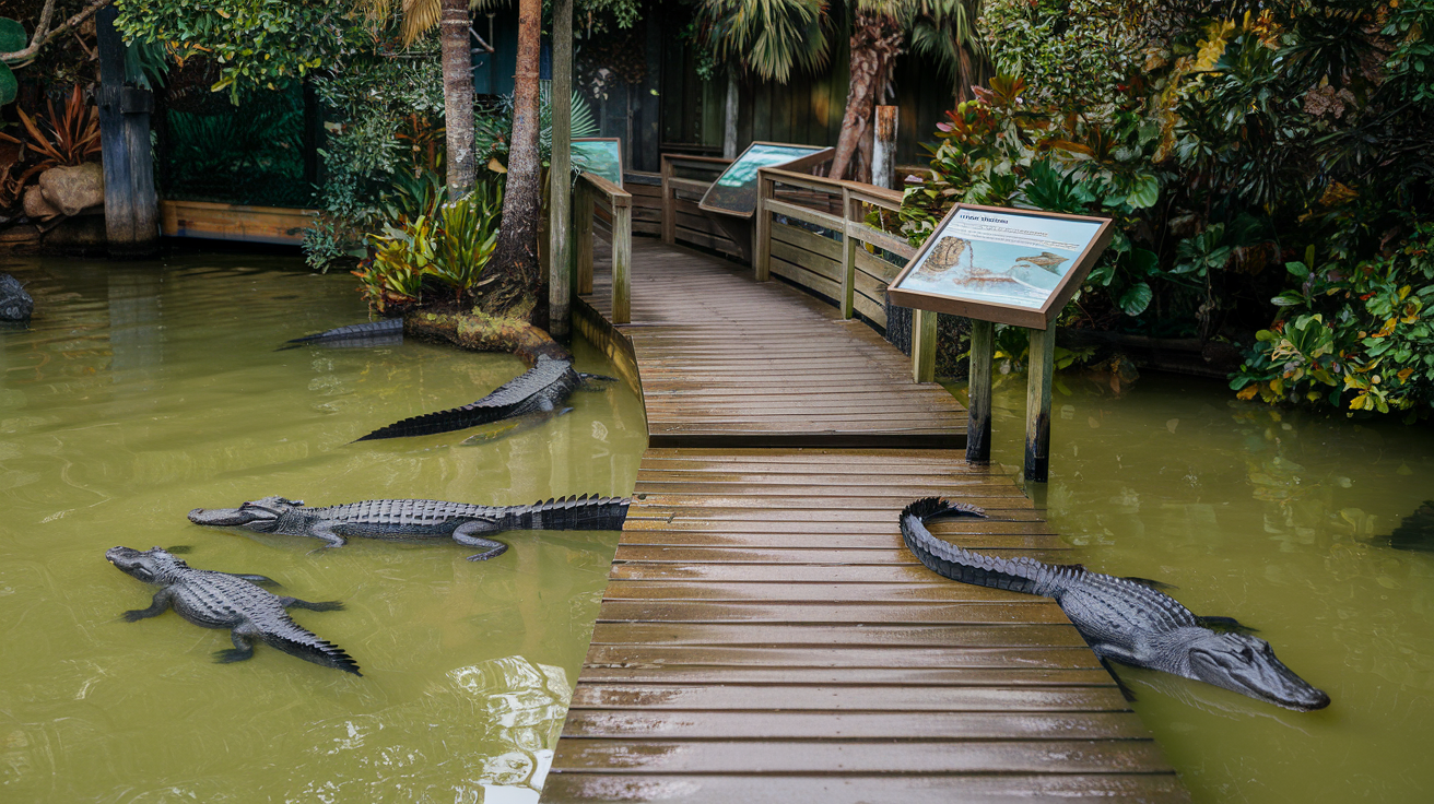 How Many Alligators at Alligator Adventure Myrtle Beach?