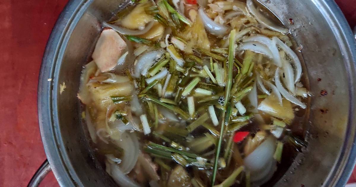 Lá sách trâu, bò nhúng giấm