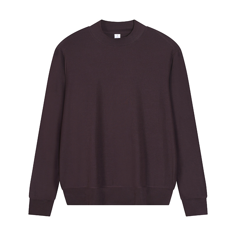 Men's Cashmere Blend Knit Sweater, Round Neck, Antibacterial
