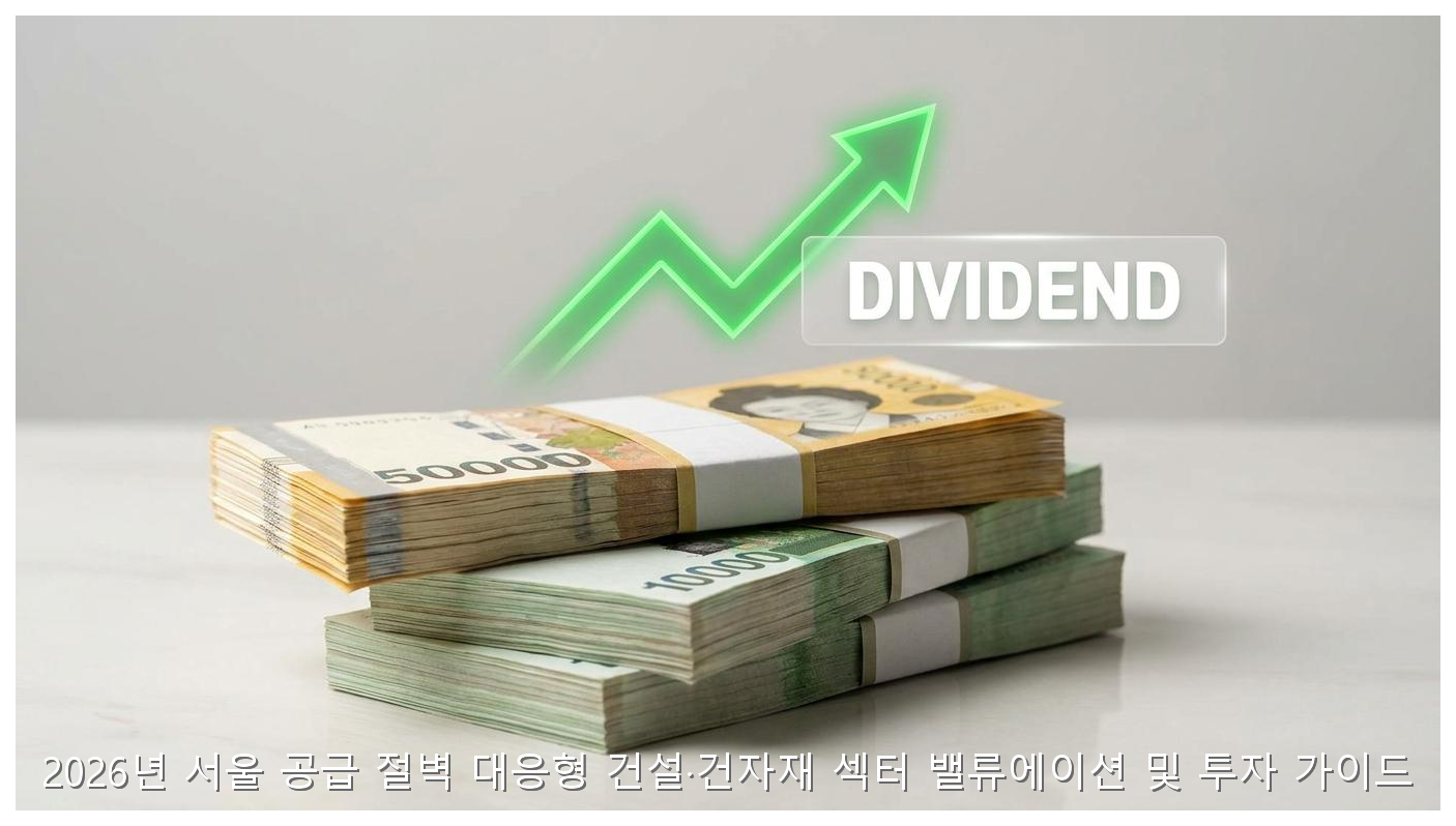 2026년 서울 공급 절벽 대응형 건설·건자재 섹터 밸류에이션 및 투자 가이드 핵심 안내 및 분석 인포그래픽 (8)