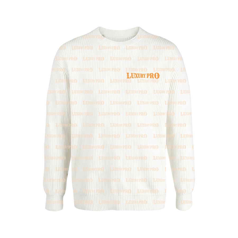 AOP Knit Like Sweatshirt