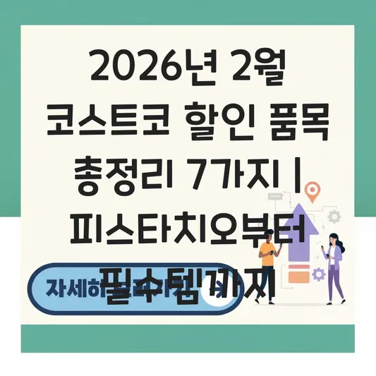 코스트코 2월 할인 품목 및 피스타치오 등 꼭 사야 할 추천 상품 목록 대표 이미지