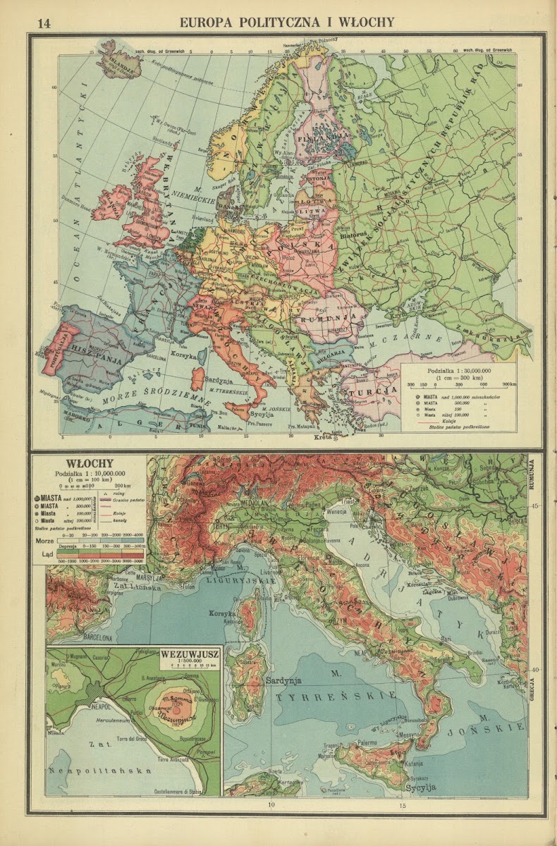 Europa polityczna i Włochy 1931