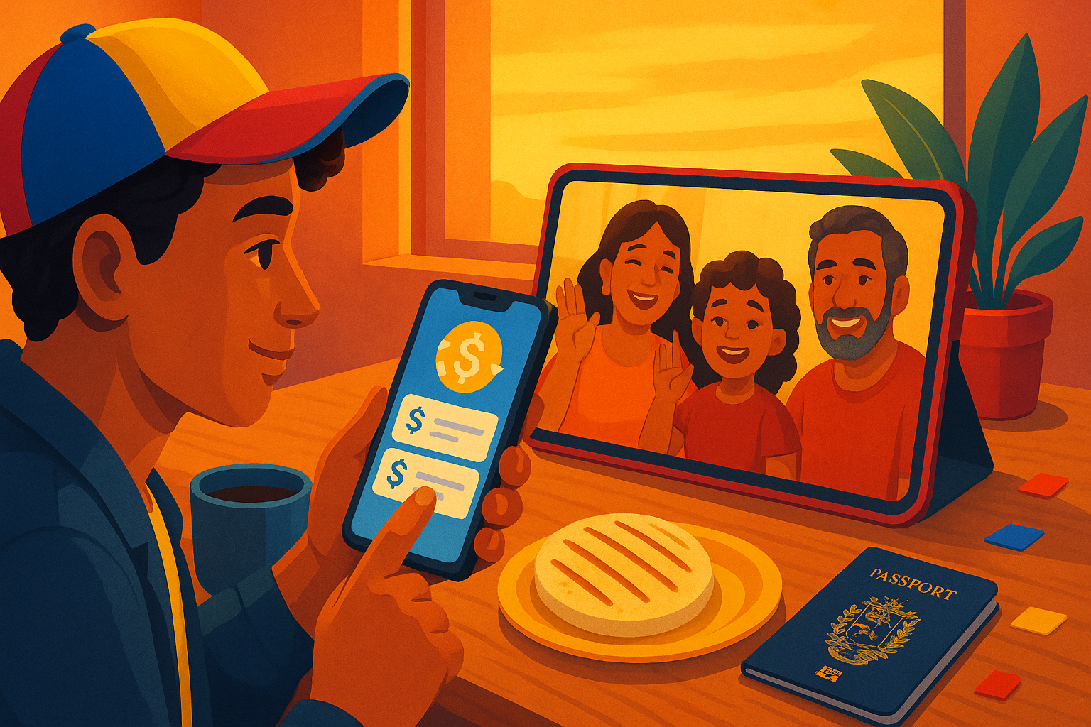 venezolanos comparando opciones para enviar dinero venezuela barato desde el exterior