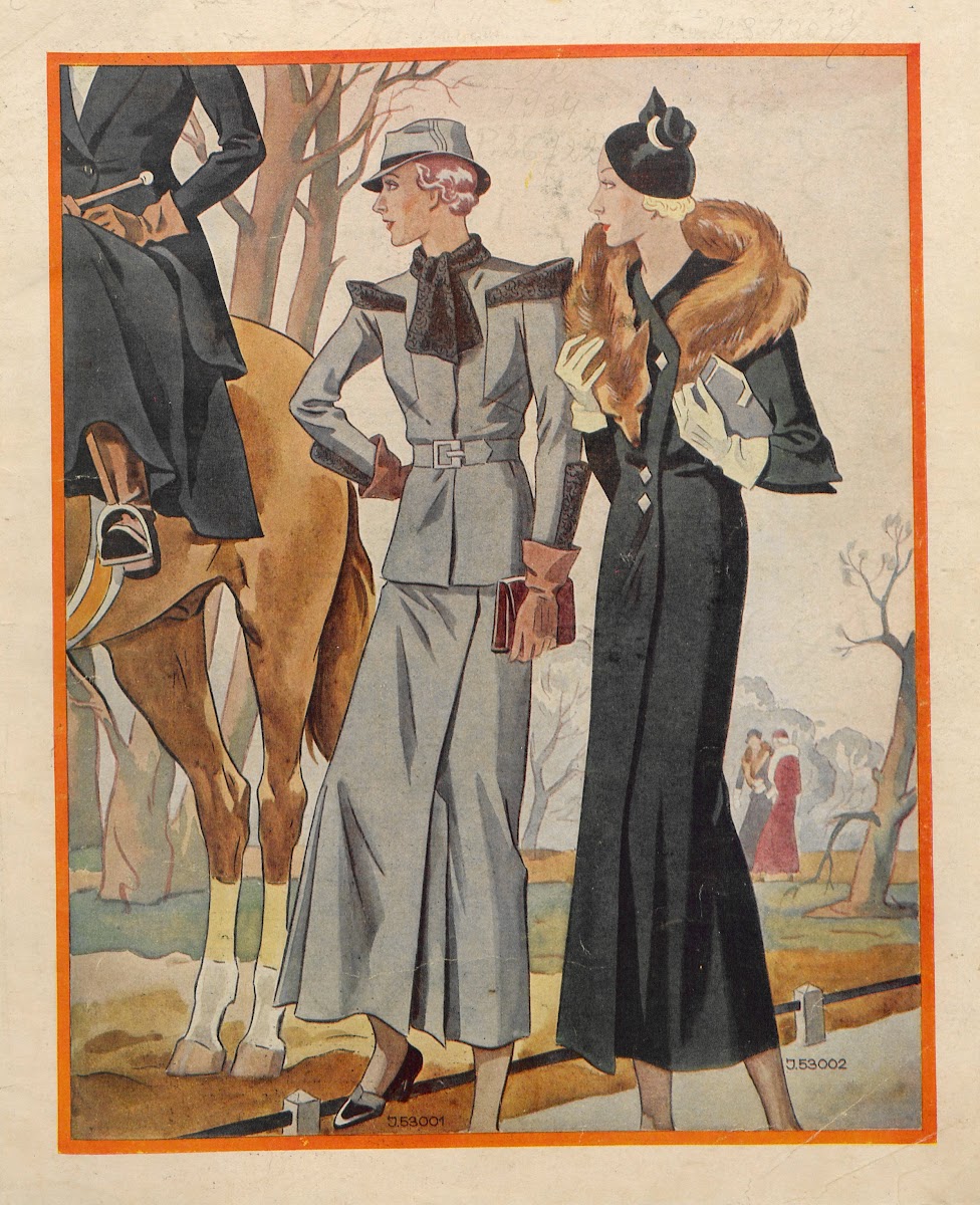 Przegląd Mody R12 nr 01 Pl1 1934