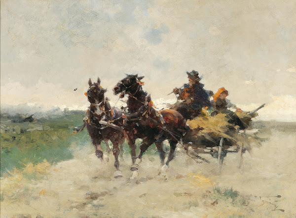 Returning Home From The Fields