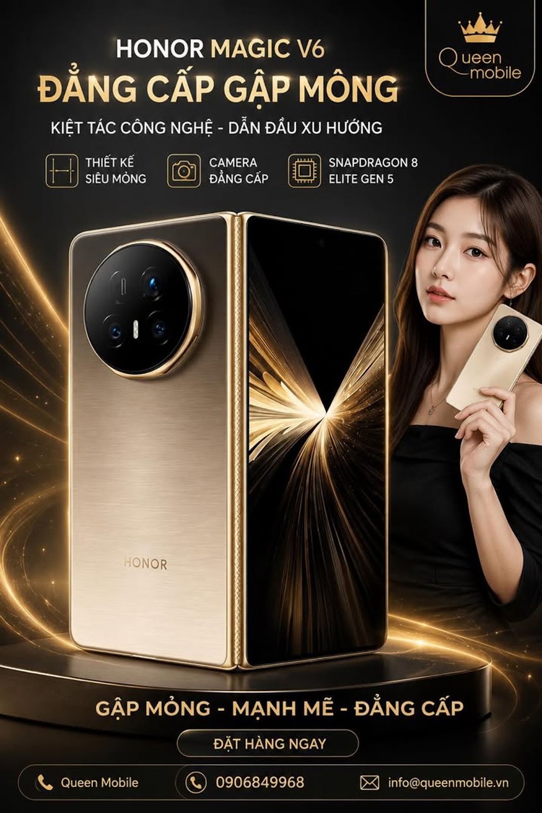 Honor Magic V6 Chính Thức Mở Đặt Trước Tại Malaysia, Chuẩn Bị Khuấy Đảo Thị Trường Smartphone Gập Toàn Cầu