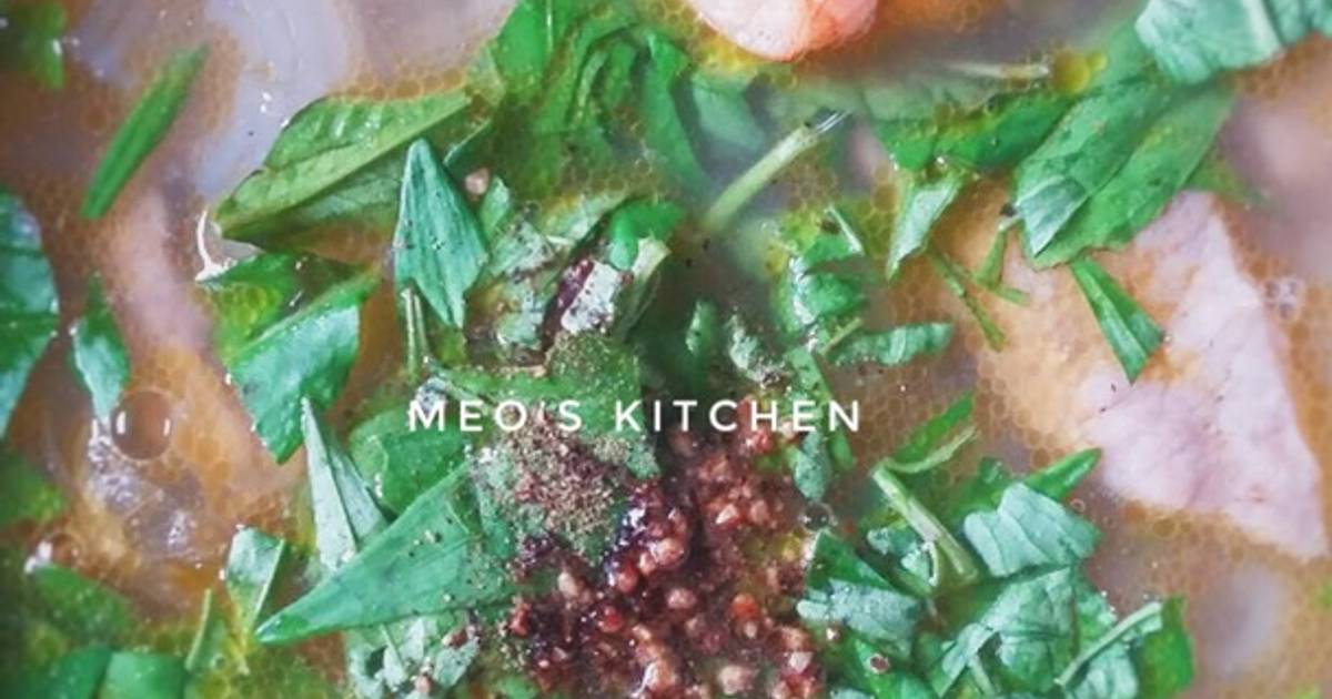 Nui nhân tôm thịt