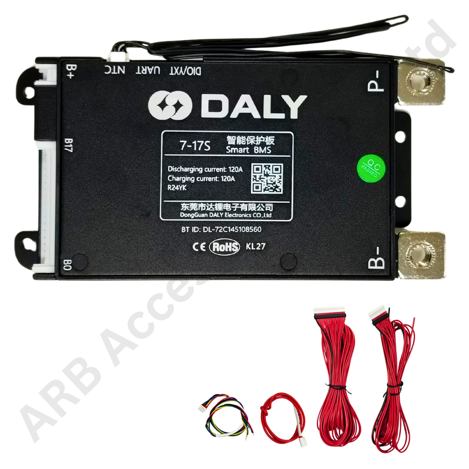 DALY BLACK SMART BMS 7-17S 120A (10da5)