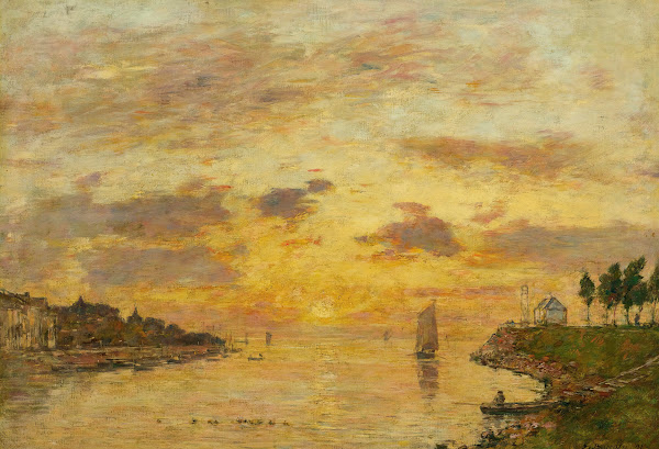 Saint Valéry Sur Somme Lembouchure De La Somme 1891