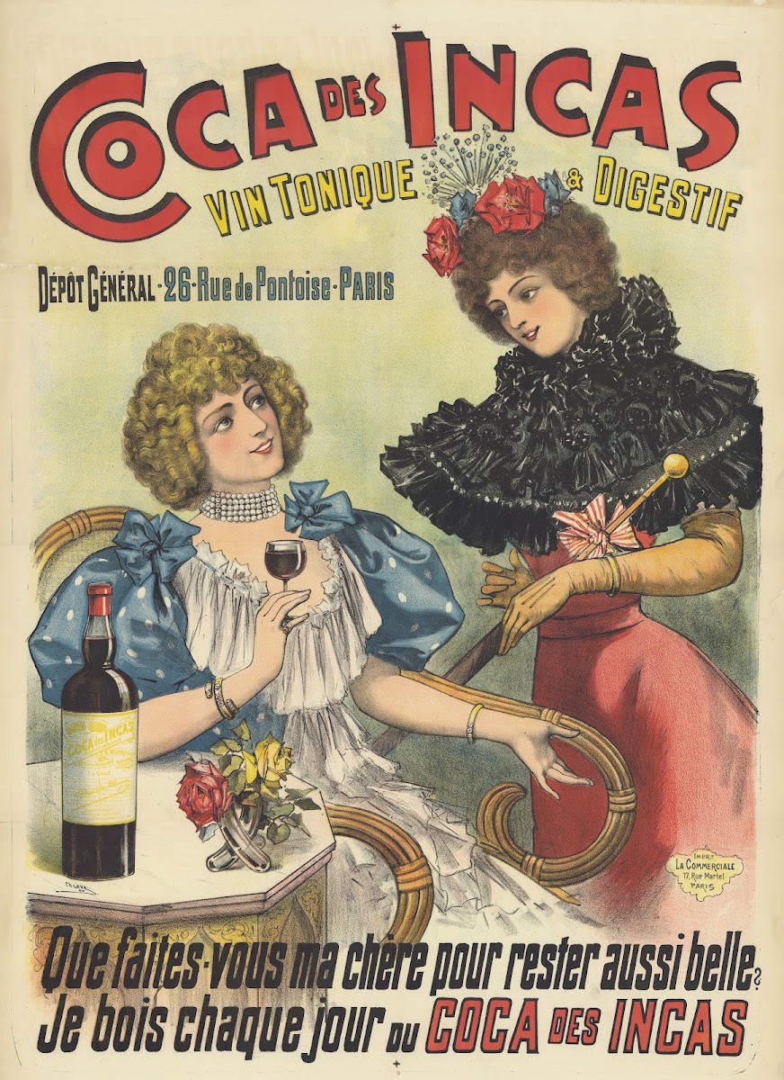 Coca des Incas vin tonique et digestif 1896