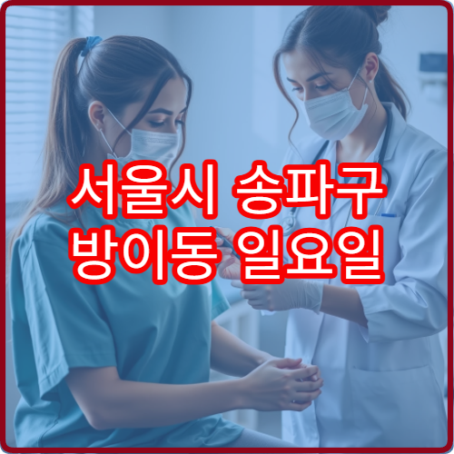서울시 송파구 방이동 일요일 산부인과 진료 병원 여성 질환