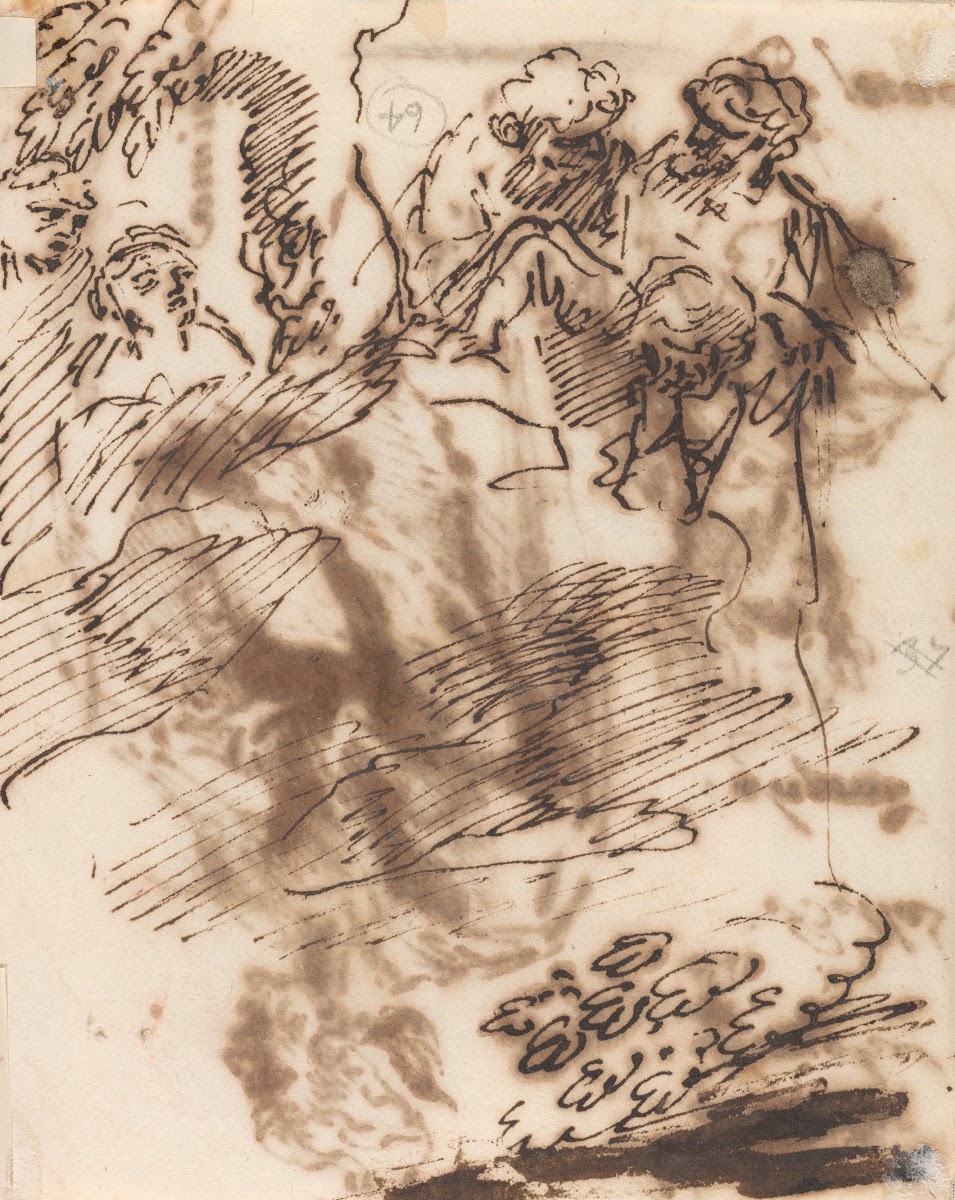 Drawings of Classical Figures mid 17thcentury