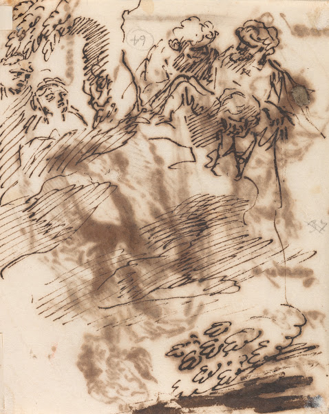 Drawings of Classical Figures mid 17thcentury