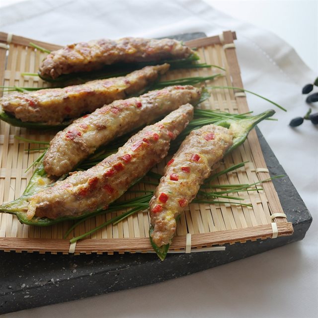 Ớt Nhồi Thịt Chiên