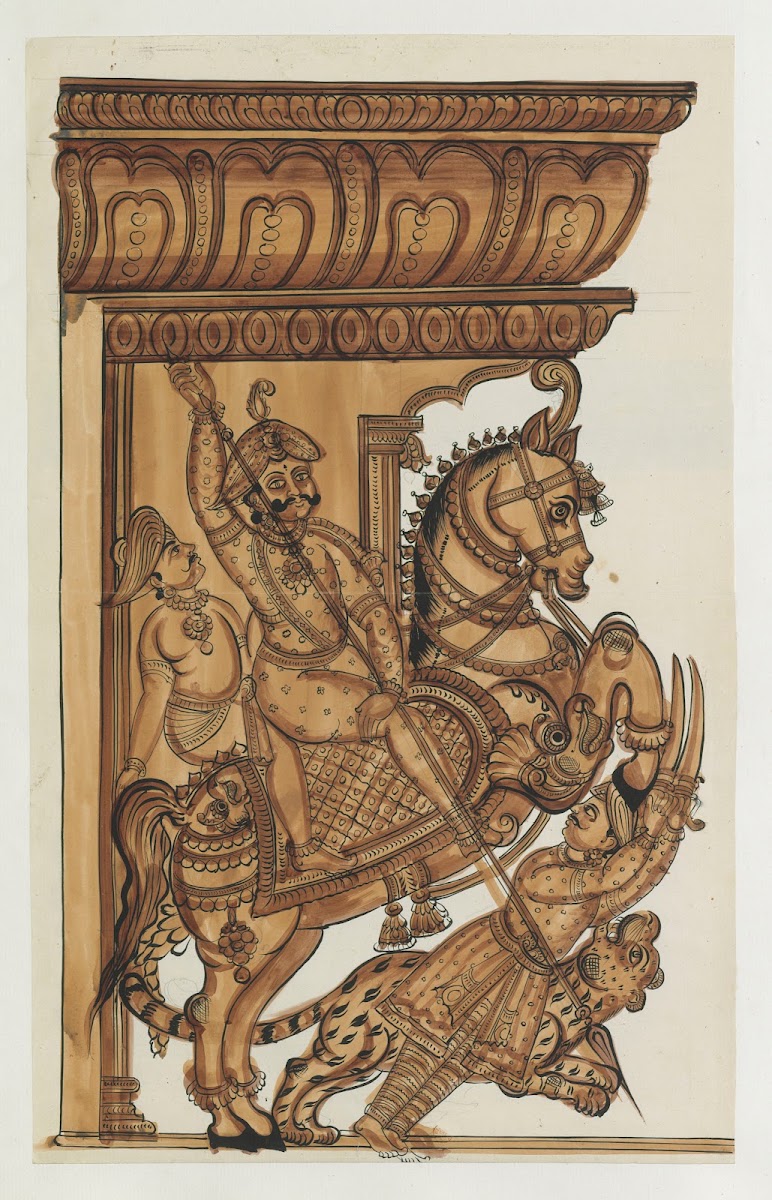 Paintings from the Chidambaram Shrine Pl111 1820 1830