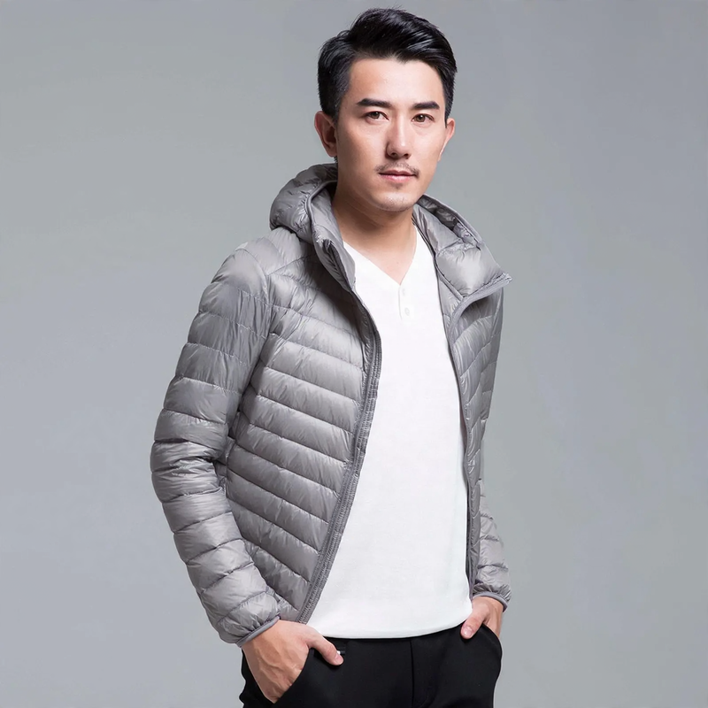 Lightweight Men's Winter Jacket, padded