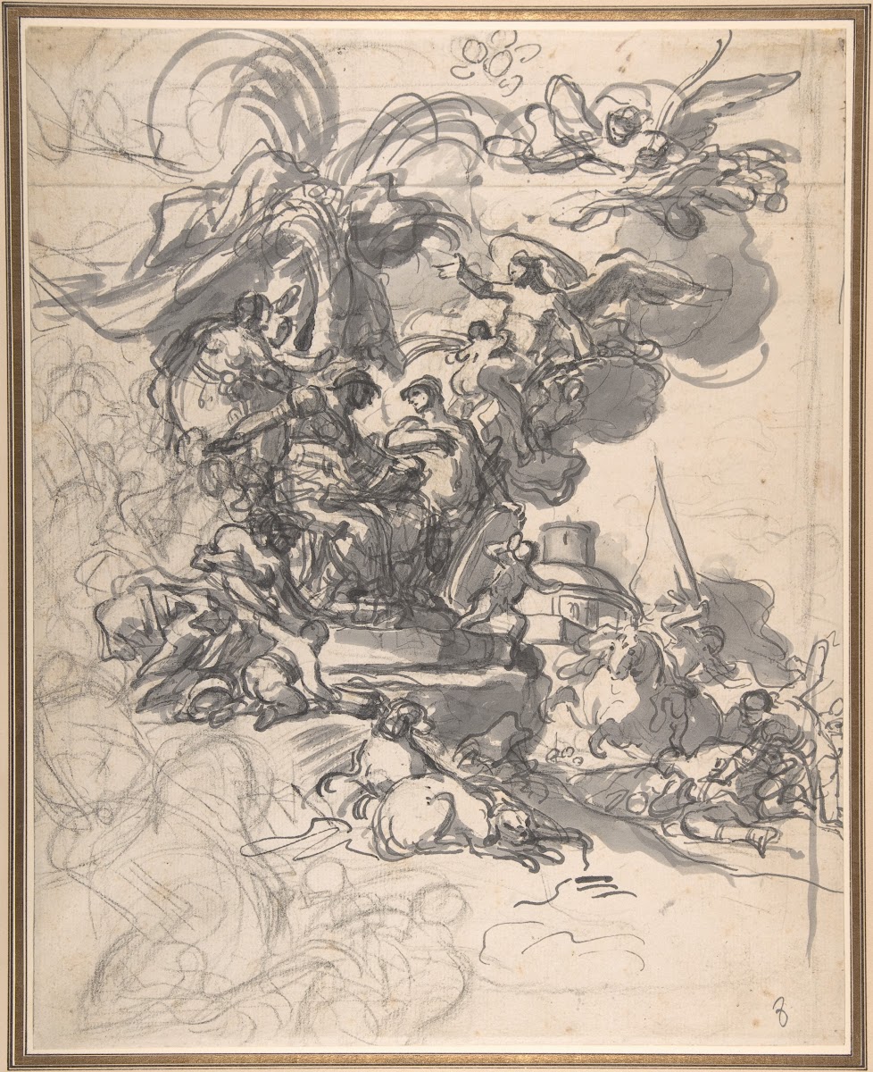 The Prophetess Deborah Ordering Barak to Take Arms against Sisera 172833