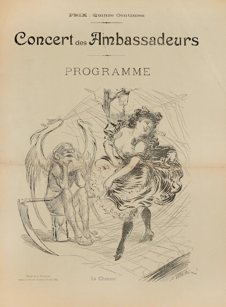 Concert des Ambassadeurs Programme La chanson