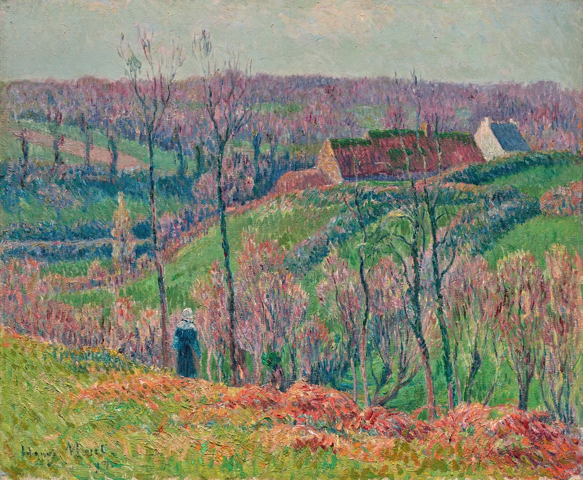Un Vallon près Pont Aven Finistère 1899