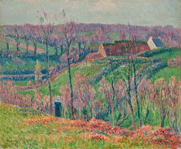 Un Vallon près Pont Aven Finistère 1899