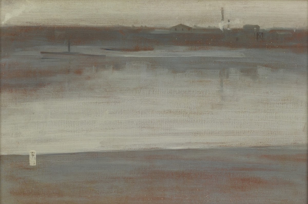 Symphony in Grey Early Morning Thames 1871