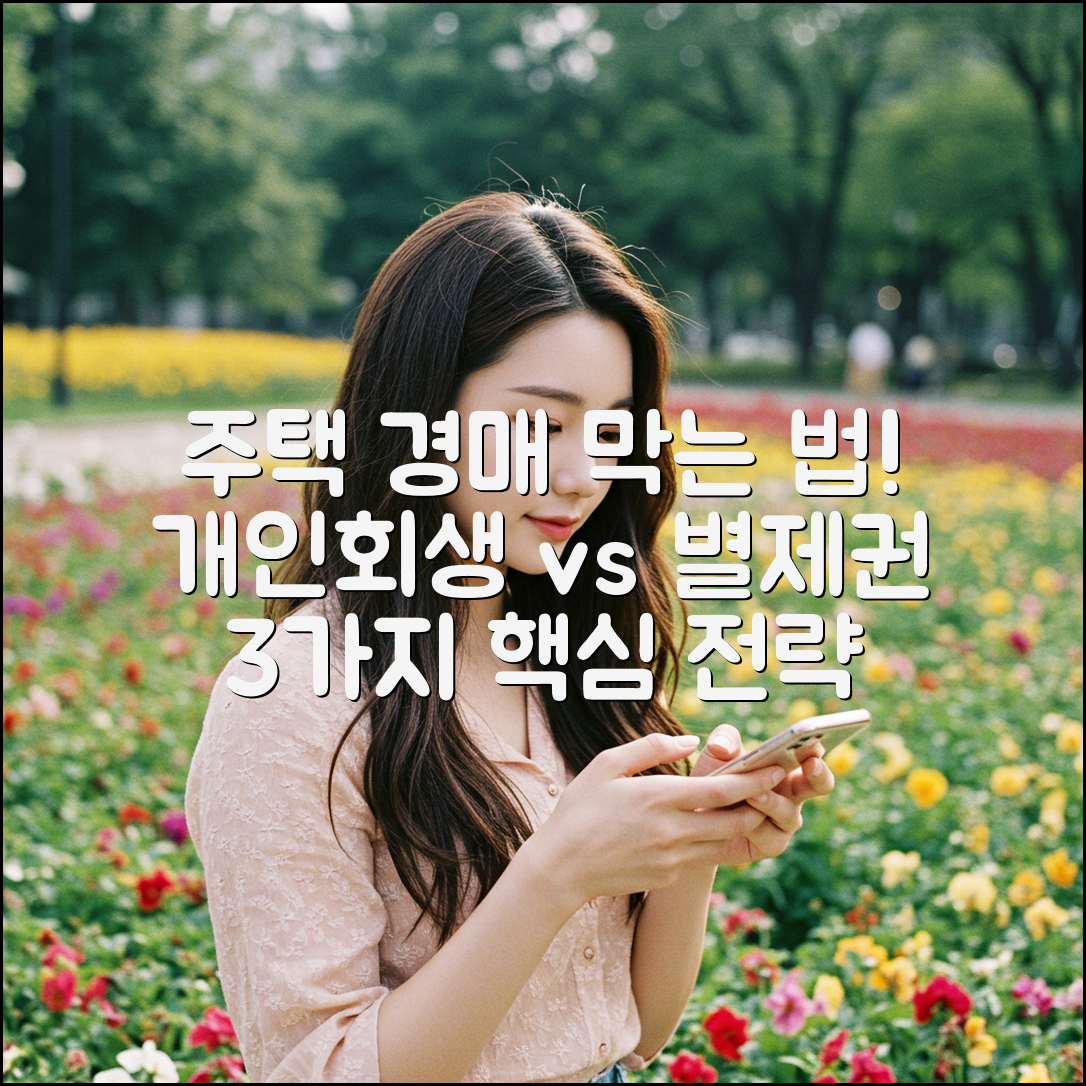 개인회생 vs 별제권: 주택 경매 막는 3가지 전략