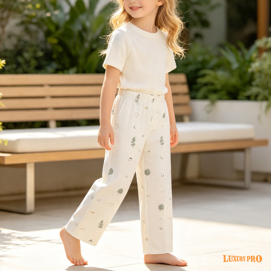 AOP GLK Raglan Sleeve Set For Children - Pants Pocket