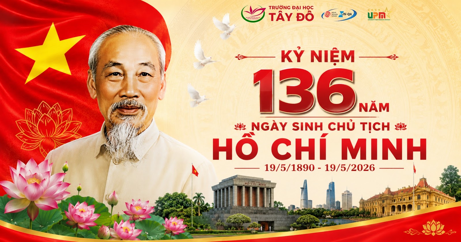 Kỷ niệm 136 năm ngày sinh Chủ tịch Hồ Chí Minh  (19/5/1890 – 19/5/2026)