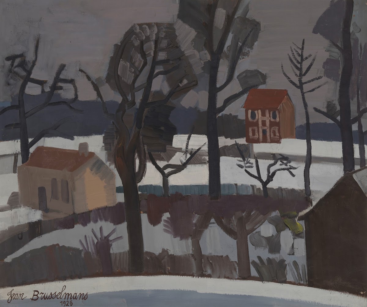 Winterlandschap Sneeuwlandschap 1925