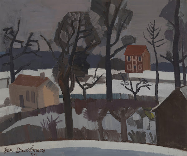 Winterlandschap Sneeuwlandschap 1925