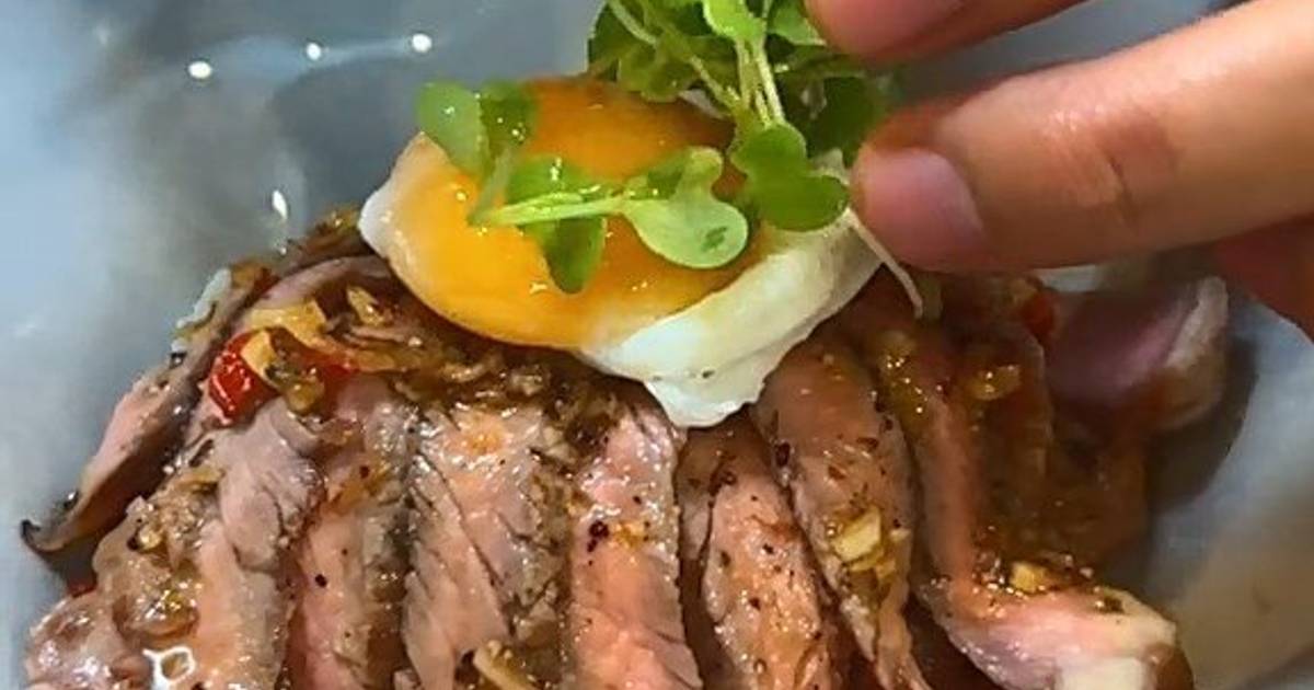 Cơm Bò Truffle Ponzu