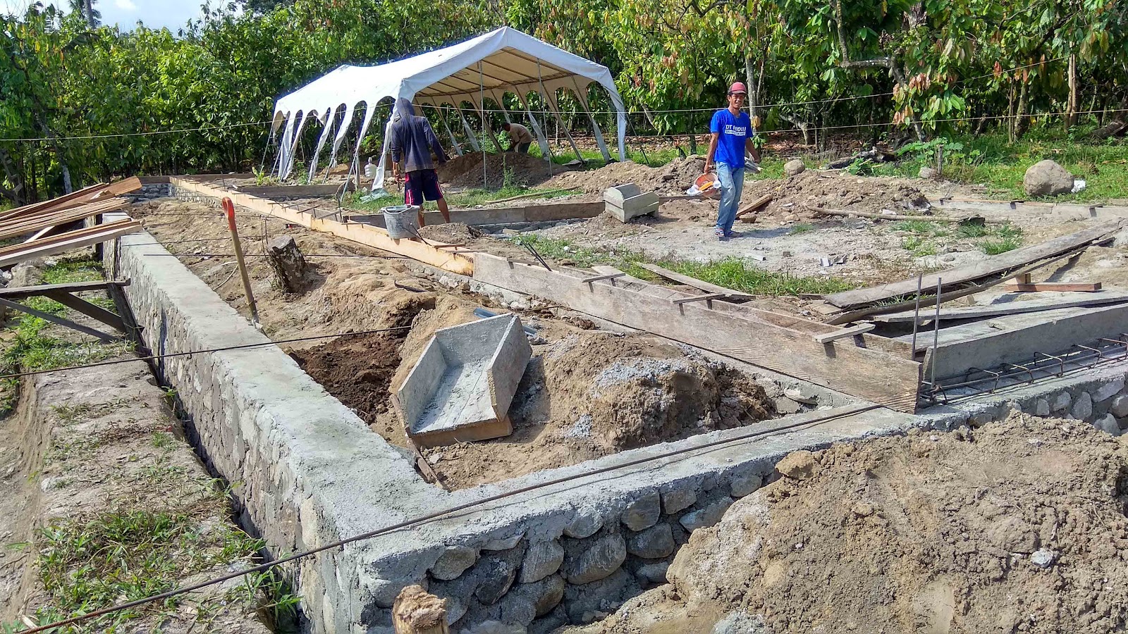 Dokumentasi Pembangunan MTs Salua di Sigi, Sulawesi Tengah — Salua, Kabupaten Sigi #3