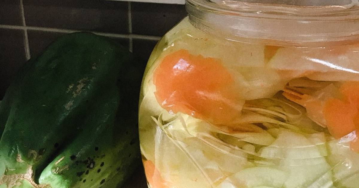 Đu đủ ngâm chua thơm giòn siêu dễ siêu nhanh 🥗