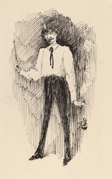 Portrait of Whistler with a Paintbrush