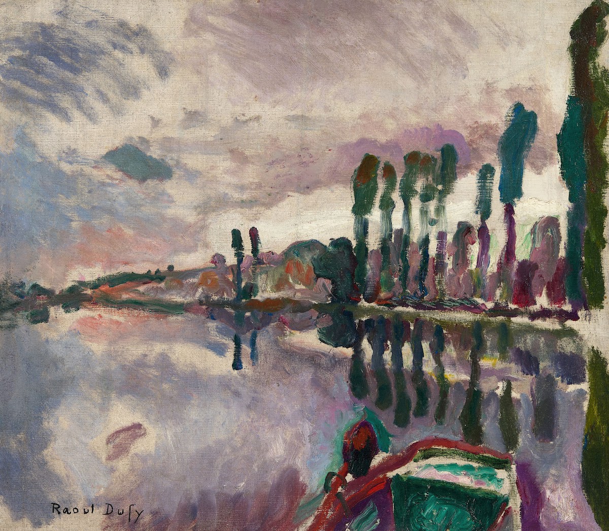 Le Loir à Durtal 1906