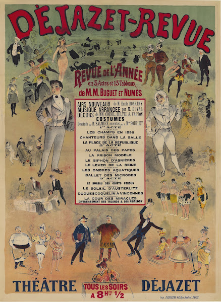 Dejazet Revue revue de lannée Théatre Déjazet 1880 1890