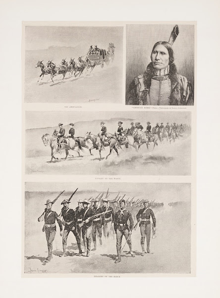 Concentrating troops on the northern Indian agencies 1890
